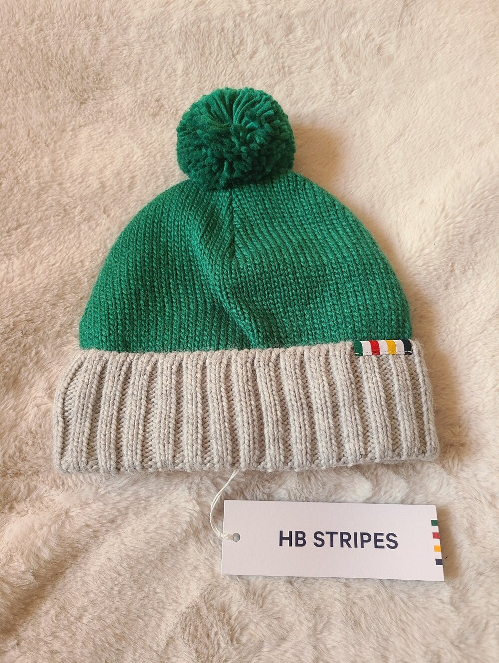 Hudson's Bay Company Stripes Pom Beanie